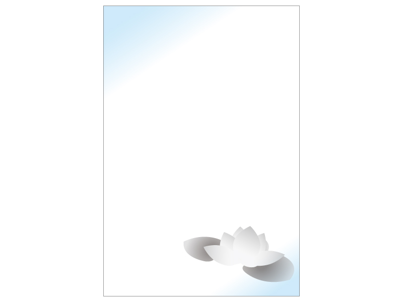 おすすめ お花デザイン特集ふみいろ喪中はがき