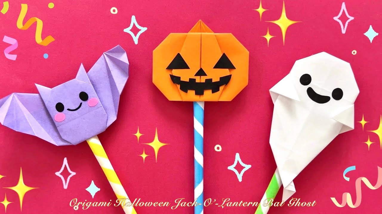 折り紙 簡単♪ハロウィンかぼちゃの折り方mamana