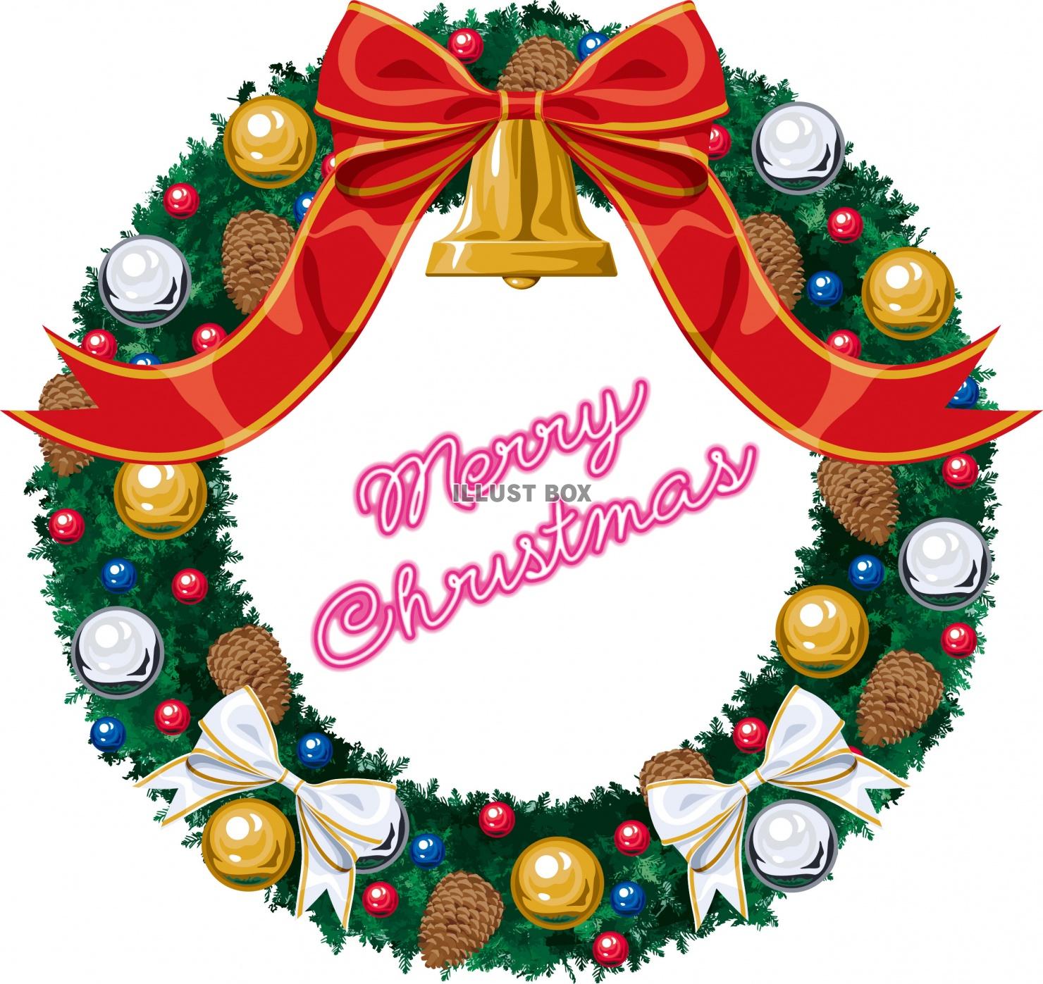 メリー クリスマスと幸せな新年挨拶のカードは手描きの冬の植物、スパイス、鐘。ビンテージ ベクトル イラスト手書きの文字。クリスマス リースのイラスト素材・ベクターImage 62528905