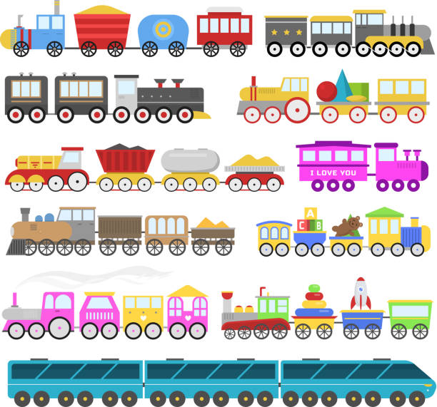 かわいい誕生日列車のベクターイラスト」のベクター画像素材 ロイヤリティフリー433453516Shutterstock