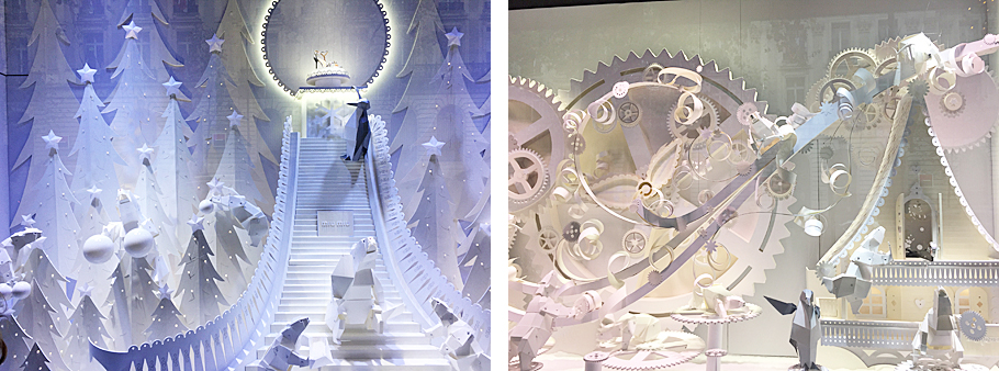 クリスマス時期のショーウィンドウにも注目してください♪ロンドンナビ