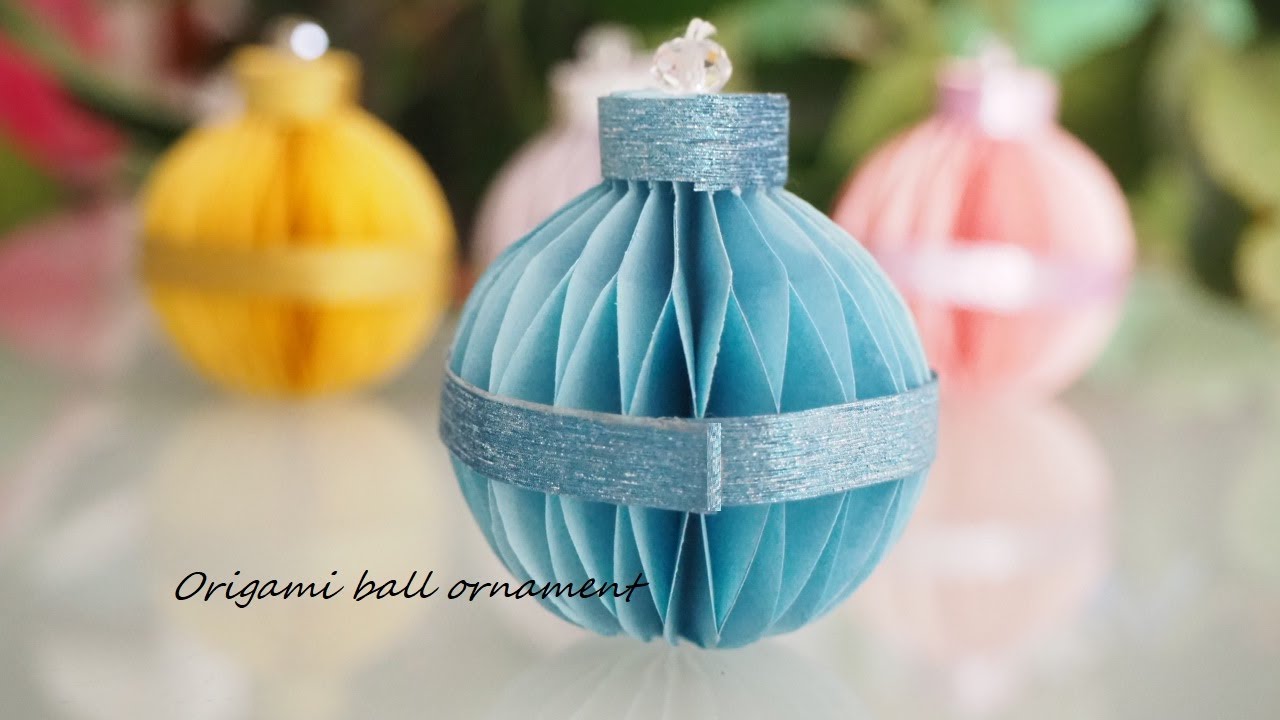折り紙 クリスマスベルの作り方 origami Christmas bellmama life blog