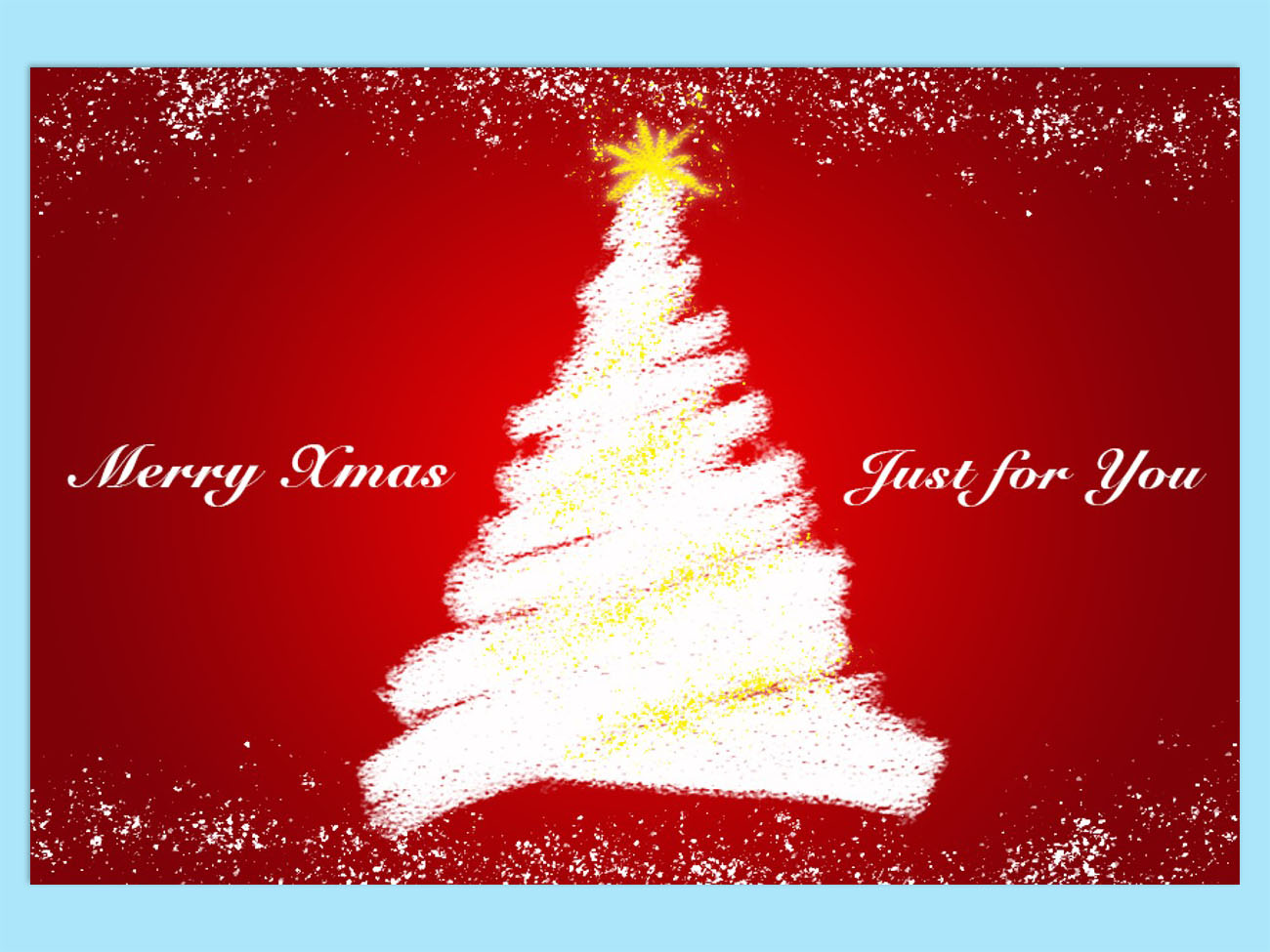 クリスマスのポストカードテンプレート「和風クリスマス」ダウンロードかわいい無料はがきテンプレート はがき絵箱