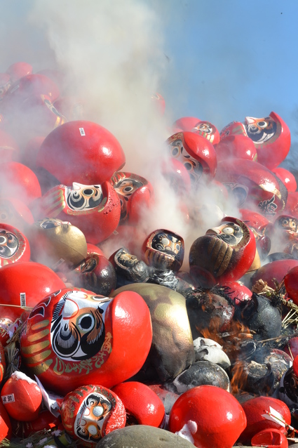 群馬・高崎 どんど焼き - 旅の途中のさすらいブログ