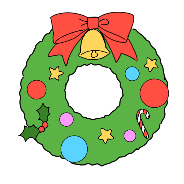 ABTと水筆で簡単に描けるクリスマスカード４種TOMBOW FUN ART STUDIO トンボ鉛筆