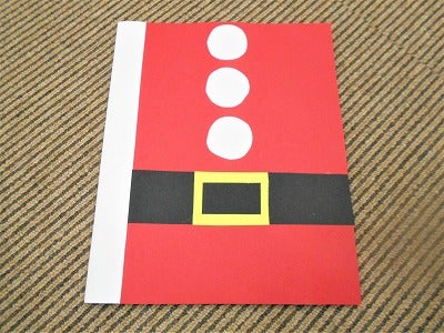 クリスマス カード サンタクロース とびだす クリスマスカード 手作り メッセージ シール 幼稚園 保育園 室内 パーティ クリスマスプレゼント :ルーペスタジオ - 通販 - Yahoo!ショッピング