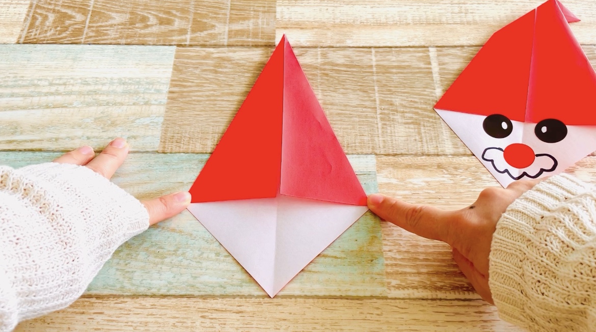 折り紙・サンタ