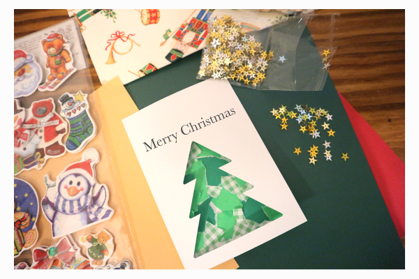 ☆ポップアップ☆クリスマスカード☆製作あそび子どもの隊長”タフィーちゃん