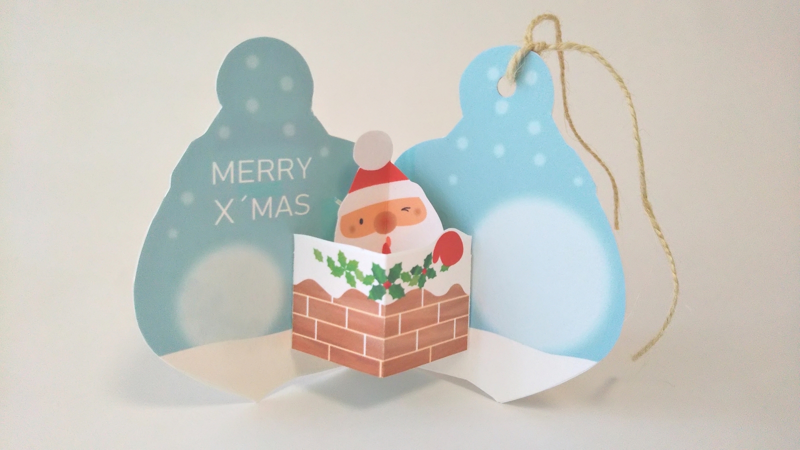 飛び出すクリスマカードの作り方 簡単な立体ポップアップツリー♪◇DIY Christmas PopUp Card How to make a 3DChristmas tree card