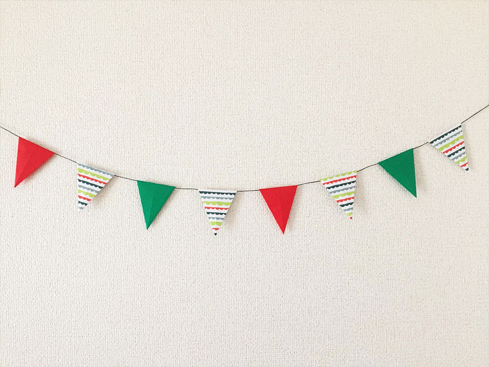 キラキラ立体星ガーランドの作り方＜クリスマスガーランド＞Happy Birthday Project ハピバ