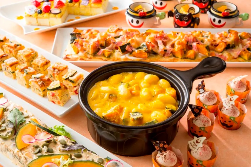 秋の収穫祭ランチブッフェ ハロウィンパーティ ローズホテル横浜