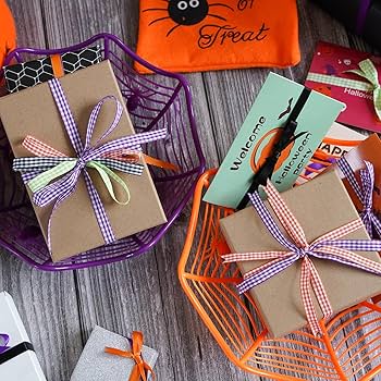 1巻 ハロウィンリボン24 24mm 全2色 17603 - リボン ラッピングの通販なら リボンで贈ろう東京リボン