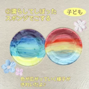 紙皿で子どもと作ったイースターのうさぎ帽子の写真素材73254441- PIXTA