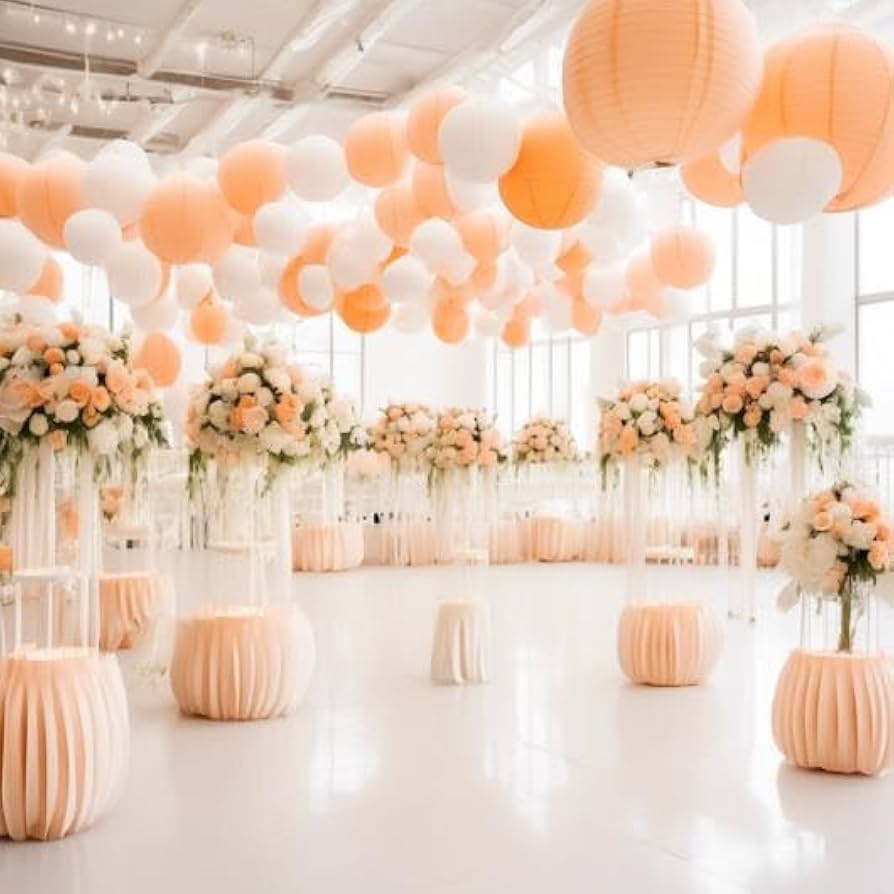 バルーンランタン７個セット 予約販売まりでぽ~DIY Wedding