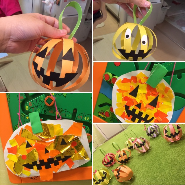 choooboo ☜他の製作はこちらから カボチャステッキ🎃 全年齢で行える製作です！9月製作 10月製作 11月製作 ハロウィン製作 ハロウィン 飾り ハロウィン飾り付け 保育製作 保育園製作 ハロウィン仮装
