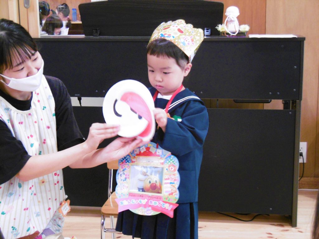 誕生会 ９月生まれ でしたすみれ保育園