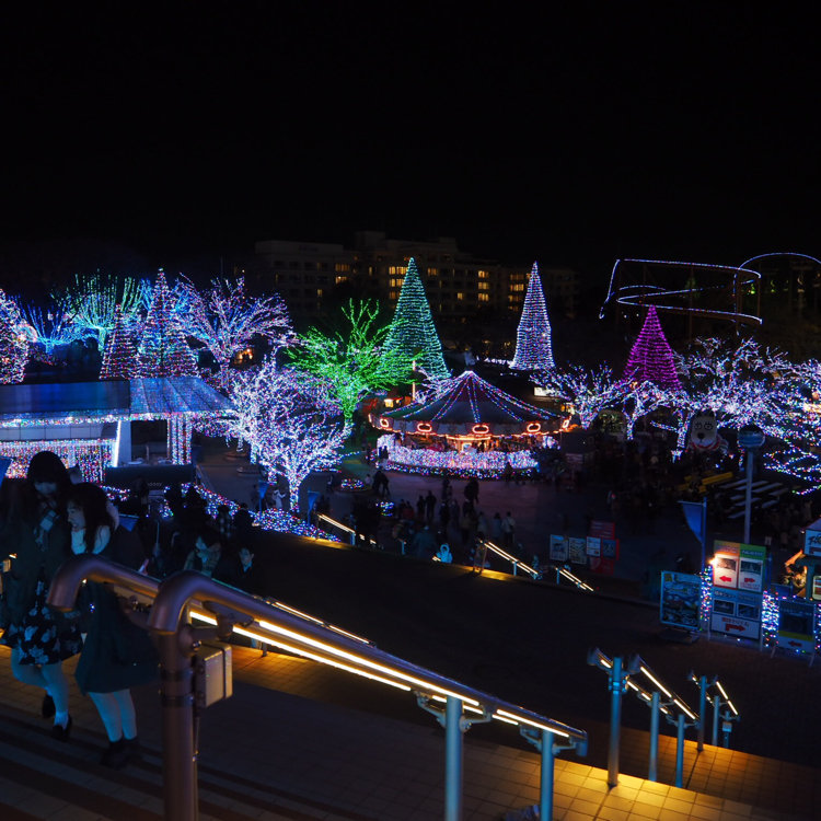 よみうりランド「ジュエルミネーション」14色に輝く新観覧車や噴水ショーなど関東最大級イルミネーション - ファッションプレス