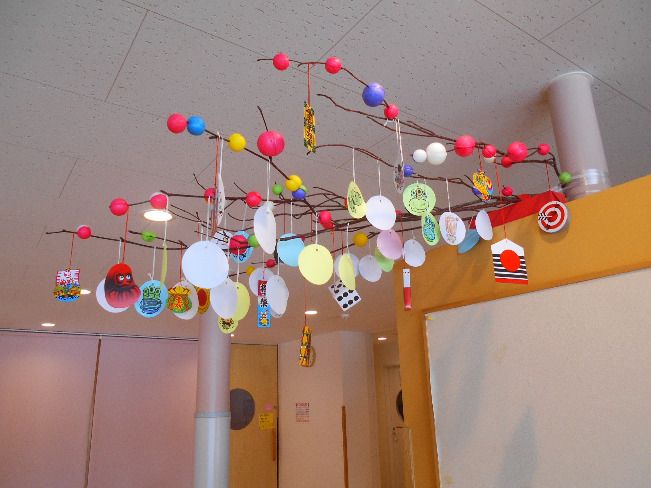 正月飾り手作り 簡単 保育園TikTok