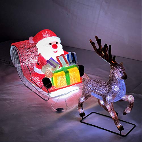 クリスマス飾り 屋外 LED 置物 折りたたみ可能 可愛い 誕生日 お祝い パーティー飾り Ledライト 屋外