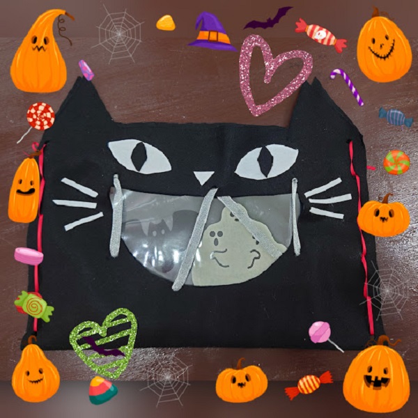 1歳2歳も ハロウィンのお菓子入れバック製作 おうちでママと簡単手作りイエコレクション iecolleインテリア、雑貨情報が満載のWEBメディア