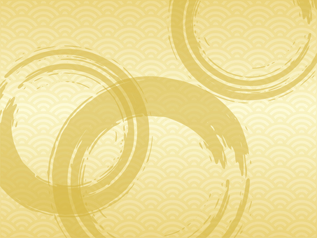 お正月壁紙イラストのフリー素材イラストイメージ