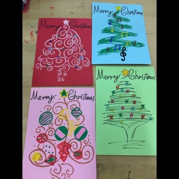 クリスマスカード・ポップアップカード 手作り