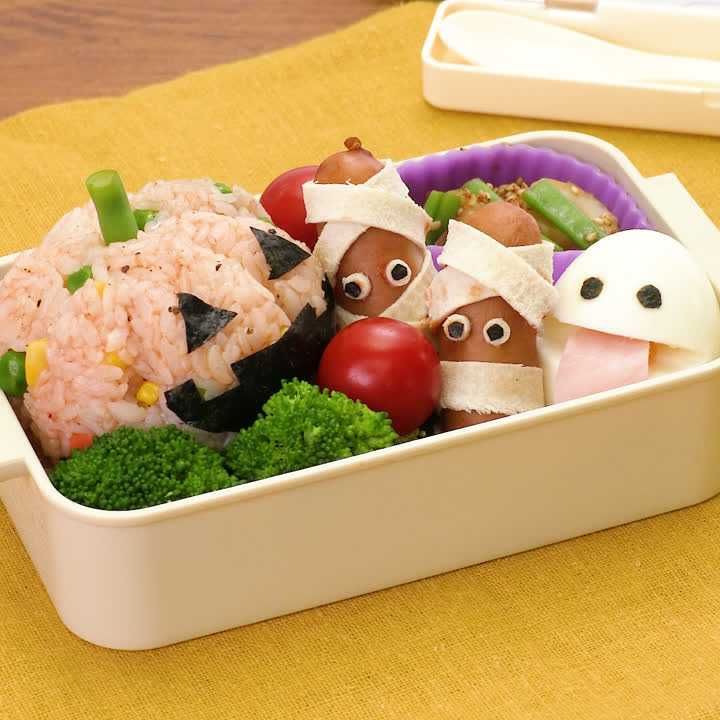 子どもが喜ぶ！ ハロウィンのお弁当簡単アレンジレシピ ドクロのオムライス編Harmonies with KUMON