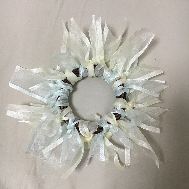 リボンリースの作り方 ribbon lease- YouTube