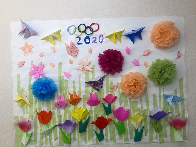 ☆春の壁面飾り☆デイサービスクラス熊野町のブログ