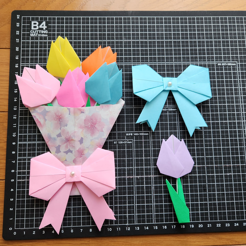 折り紙ブーケ の簡単な作り方！結婚式や子供の誕生日に素敵な花束をプレゼントWEBOO ウィーブー暮らしをつくる