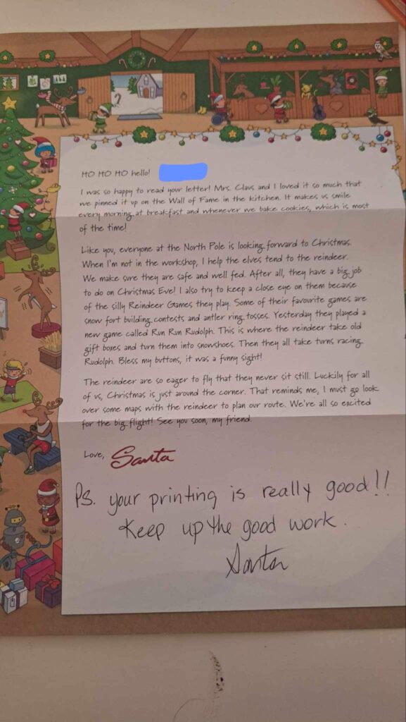 サンタクロースからの手紙サンタクロース大使館