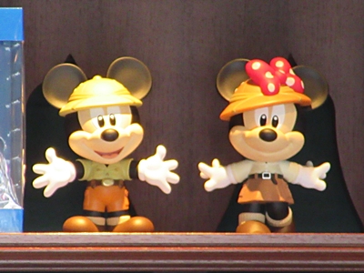 東京ディズニーランド ジャングルカーニバルゲーム景品チャーム4個