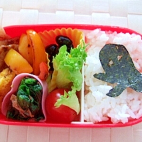 幼稚園のお弁当 ハロウィンぐでたまハロウィンキャラ弁 お弁当 Sunny＊momSnapdish スナップディッシュID:TGPara