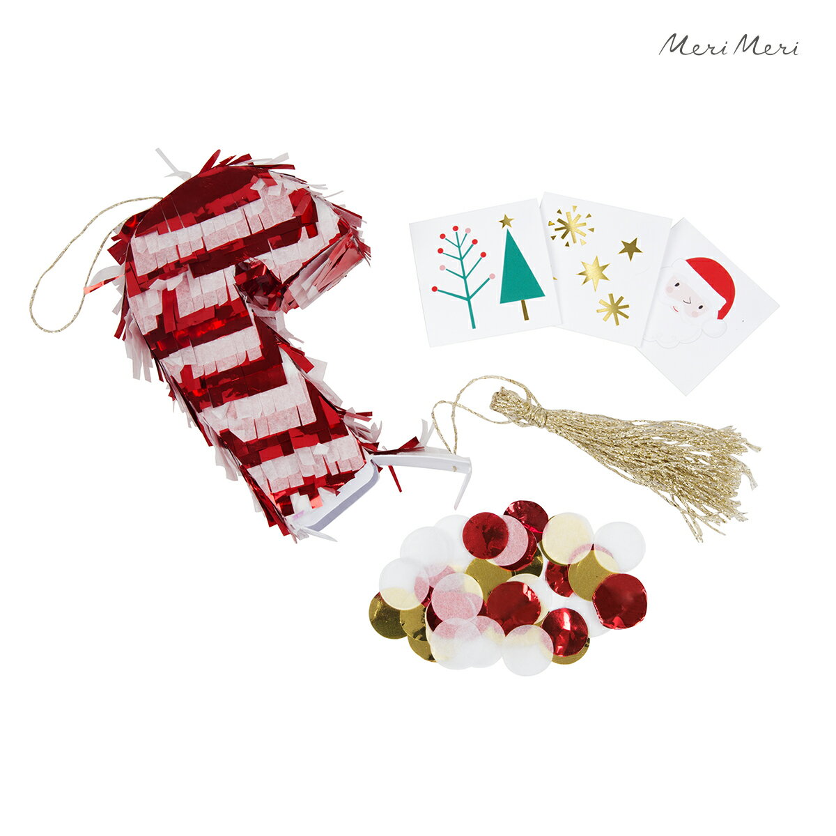 Amazon.co.jp: Harrycle クリスマスツリー ピニャータ 16インチ クリスマスメキシカンピニャータ スティック目隠しと紙吹雪パッククリスマスピニャータバンドル クリスマス 誕生日 ホリデー ピニャータ ゲーム 記念品 写真小道具 デコレーション : おもちゃ