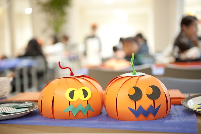 ハロウィン製作 1歳児帽子TikTok