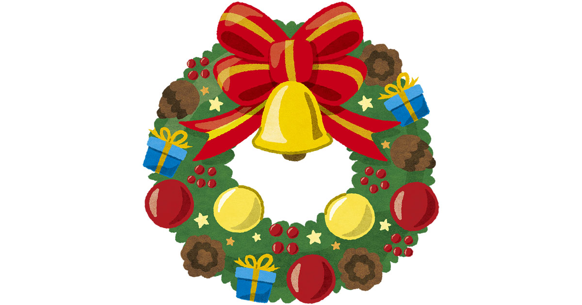 クリスマスリース イラスト素材6146728- フォトライブラリ