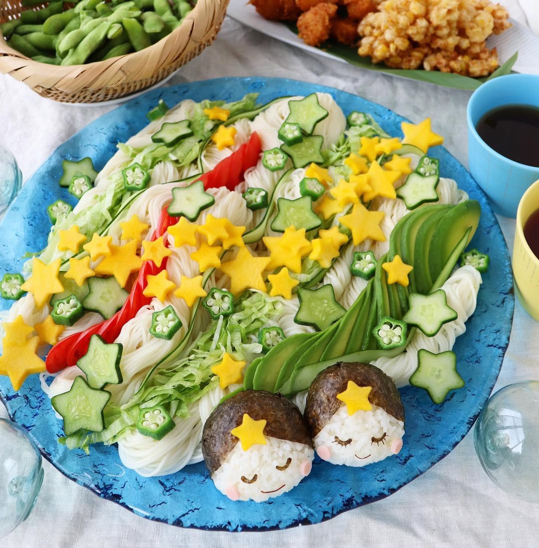 レシピ 明日の夜ごはんに！「七夕そうめん」「食べることが好き！」を育てる食育ブログ・子どもごはんの専門家 板垣好恵 管理栄養士