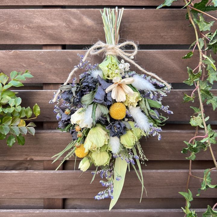 ㉕-427クリスマスローズ 同梱 クリスマスローズ 茎つき ドライフラワースワッグ 花材 No