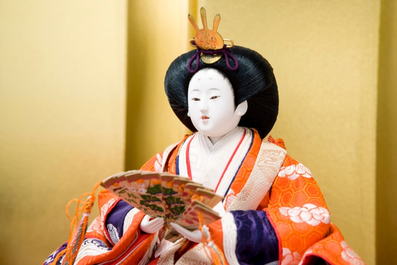 古代裂 令和のお雛様桐箱・金屏風・油灯・畳台付き一点もの お雛様 人形 民芸品 工芸品 - 福岡県北九州市ふるさとチョイス -ふるさと納税サイト