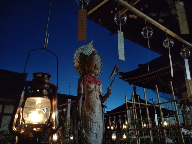 橿原市 おふさ観音の「風鈴まつり」のライトアップを見に行ってみました！号外NET 大和高田市・橿原市