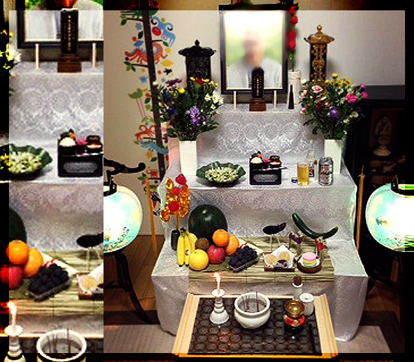 お盆のお仏壇の飾り方 - 天霊山 松林院