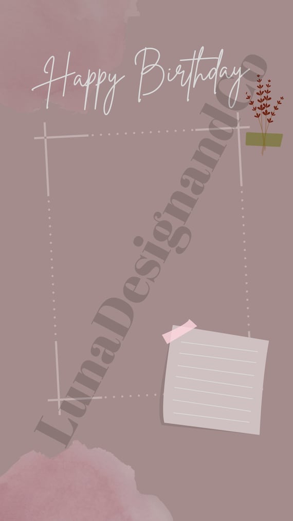 インスタストーリーでかわいい誕生日・記念日投稿を作る方法アプリオ