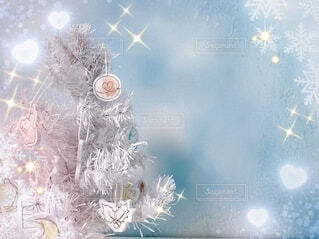 クリスマス 背景 ホワイト 白背景の写真素材 - PIXTA