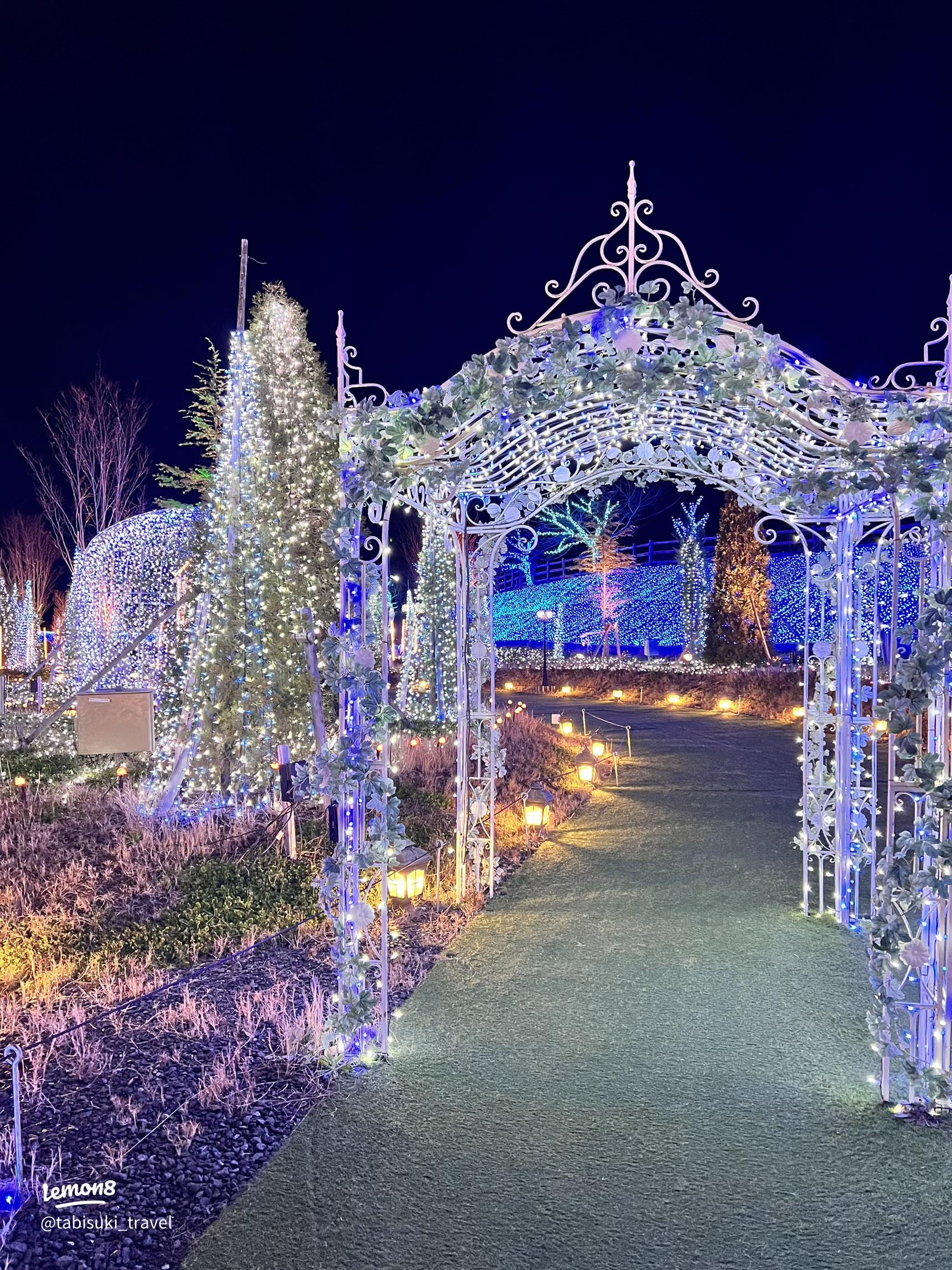 ローザンベリー多和田のイルミネーションに行ってきました³₃アラフィフから始めるソロキャンプ、一応女子