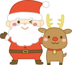 クリスマス1のイラスト商用可・フリーイラスト素材ソコスト