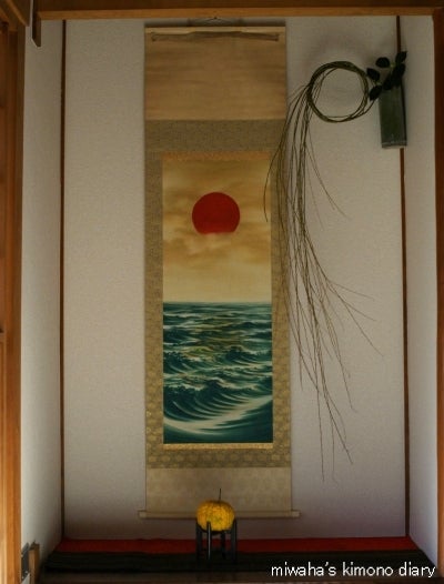 床の間の生け花の写真・画像素材-Snapmart スナップマート