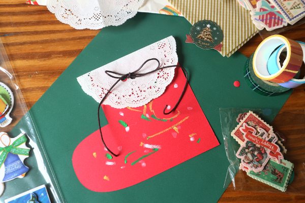 無料型紙 クリスマスソックス 靴下 の作り方！インテリアにおすすめnunocoto fabric