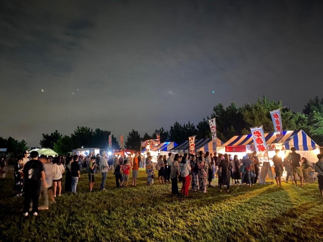 2025年ベラビスタ境ガ浜カウントダウン花火