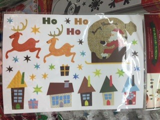 ダイソーのクリスマス置物やガーランドでおしゃれインテリア