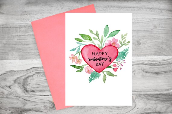 かわいい＆おしゃれなバレンタインデーカードのイラスト・テンプレート素材をダウンロードイラストボックス「プレミアム」テンプレート